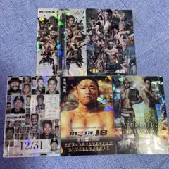RIZINポテトスティック ポスターカードコレクション