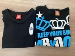BABYDOLL 黒 長袖 Tシャツ 2枚セット