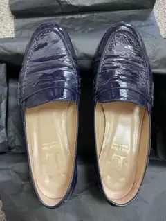 【ルカグロッシ】ローファー ネイビー