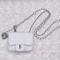 The Barnnet ミニチェーンバッグ アイボリー