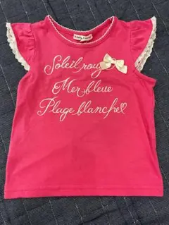 any fam ピンク Tシャツ 110