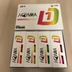 HONMA D1 ダイナミックディスタンス ゴルフボール 12個
