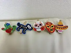 メキシコ カラベラ クリップ 死者の日 Caravella Mexico