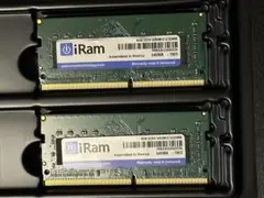 iRam 8GB メモリ DDR4 2400MHZ SODIMM 2枚セット
