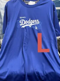 【新品】MLB ドジャース ブルー 半袖Tシャツ メンズ L 青 大谷
