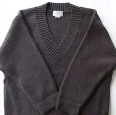 YOKE 5G MILANO RIB V-NECK KNIT