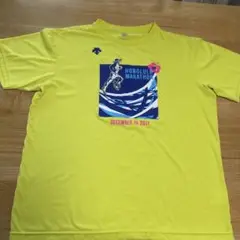 ホノルルマラソン2017 イエローシャツ