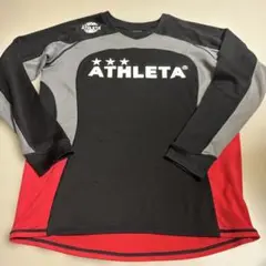 ATHLETA 長袖スポーツウェア M メンズ　サッカー　フットサル　トップス