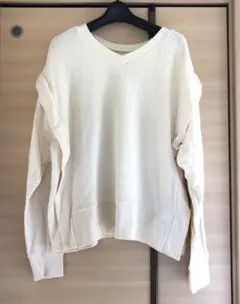 チチカカ　2way裏毛&リブプルオーバー