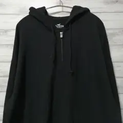 HOLLISTER　裏起毛　XL　フルジップパーカー　無地　USA古着