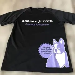 soccer junky(サッカージャンキー)プラクティスシャツ　半袖　Mサイズ