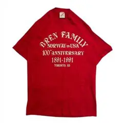 80s BREN FAMILY 100周年 Tシャツ 古着 メンズ M USA製
