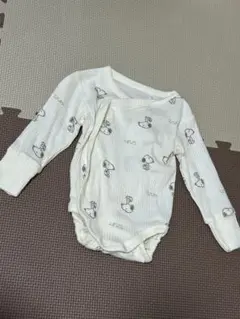 スヌーピー柄ロンパース　60〜80cm