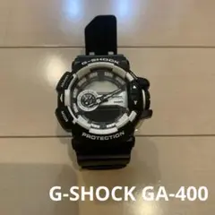 G-SHOCK GA-400 ブラック/ホワイト