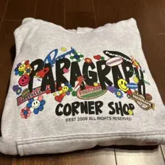 PARAGRAPH CORNER SHOP 08 フード付きスウェット