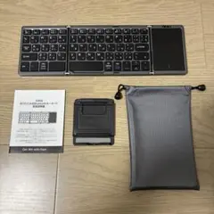 Ewin 折りたたみ式Bluetoothキーボード タッチパッド付き