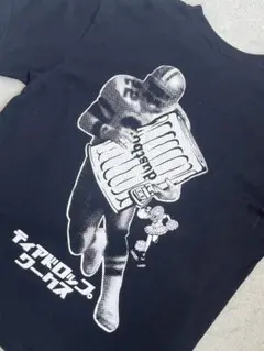 dustbox COLLEGE TACKLE Tシャツ　L　ブラック