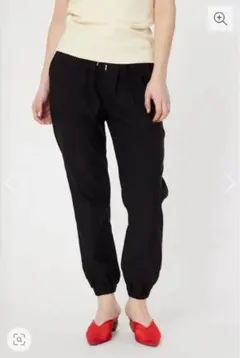 ロデオクラウンズワイドボウル D/S COOL EASY JOG PANTS 黒