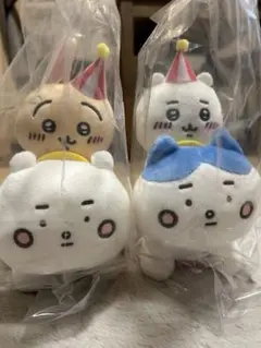 新品未開封　ちいかわらんど　ぴーぽぽぬいぐるみ　ちいかわ　うさぎ　2個セット