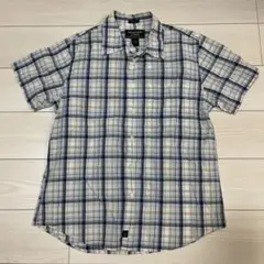 Abercrombie & Fitch チェック柄 半袖シャツ M