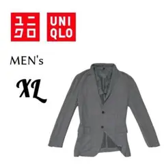 メンズXLサイズ UNIQLO ユニクロ コンフォートジャケット gray色