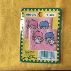 レトロ　サンリオ　キキララ ワッペン
