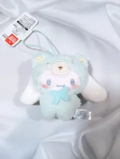 SANRIO　シナモン　シナモロール　ぬいぐるみストラップ　くま