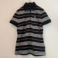Burberry ストライプ ポロシャツ 半袖 サイズ1