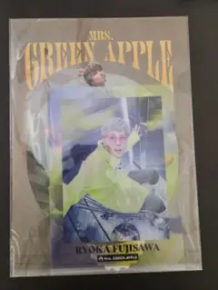 Mrs.GREEN APPLE　一番くじ　F賞　 クリアファイル&ステッカー