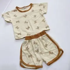 ベビー パジャマセット クマ柄 95cmまで対応