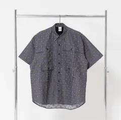 bark at the moon フィッシングシャツ　グレー