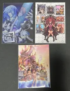 キングダムハーツ　アートミュージアム　アートカードセット