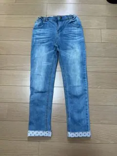 ZARA KIDS スリムフィット ライトブルージーンズ 140