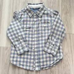 【美品】シャツ 100cm チェック柄GAP babyGAP ギャップ