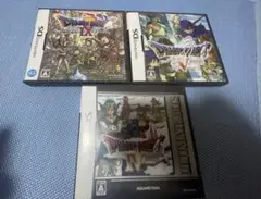 ニンテンドーDSソフト 3本セット ドラゴンクエスト　Ⅳ Ⅴ Ⅸ