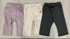 プティマイン 3枚セット パンツ