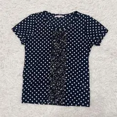 ALMA EN ROSE♡アルマアンローズ　ドット　フリルトップス
