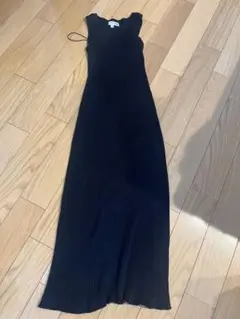 UNIQLO ニットワンピース　ブラック