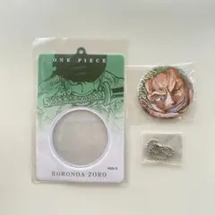 【ONEPIECE】缶バッジ＆特製ホルダーコレクション　ゾロ