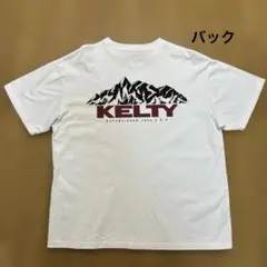 KELTY ホワイト オーバーサイズTシャツ M 綿100 コットン100