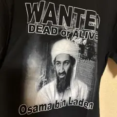 【未使用】Osama bin LadenプリントTシャツ
