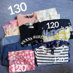 女の子 夏服 12点 120 130 まとめ売り