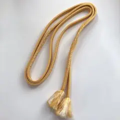 帯締め イエロー