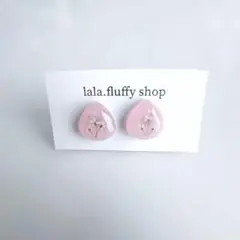 お花のピアス