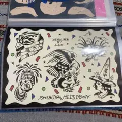 TATOO STUDIO YAMADA 渋谷メルトダウン ポスター　額縁有 TATOO STUDIO YAMADA 渋谷メルトダウン ポスター 額縁有 ポスター