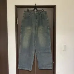 That's Life ザッツライフ ペインター バギーデニムパンツ L 美品
