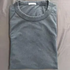 GU ウォッシュドスウェT（五分袖）Lサイズ