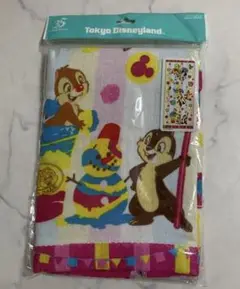 Tokyo Disneyland チップとデール フェイスタオル