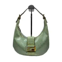 希少！FENDI ミニクロワッサン ミニマンマバケット　ビーズ　レザー　超美品✨ 希少！FENDI ミニクロワッサン ミニマンマバケット ビーズ