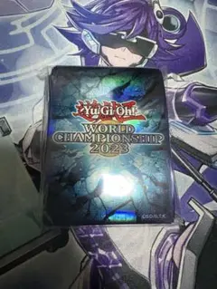 未開封　遊戯王　WCS 2023 スリーブ 青 セット 100枚入り